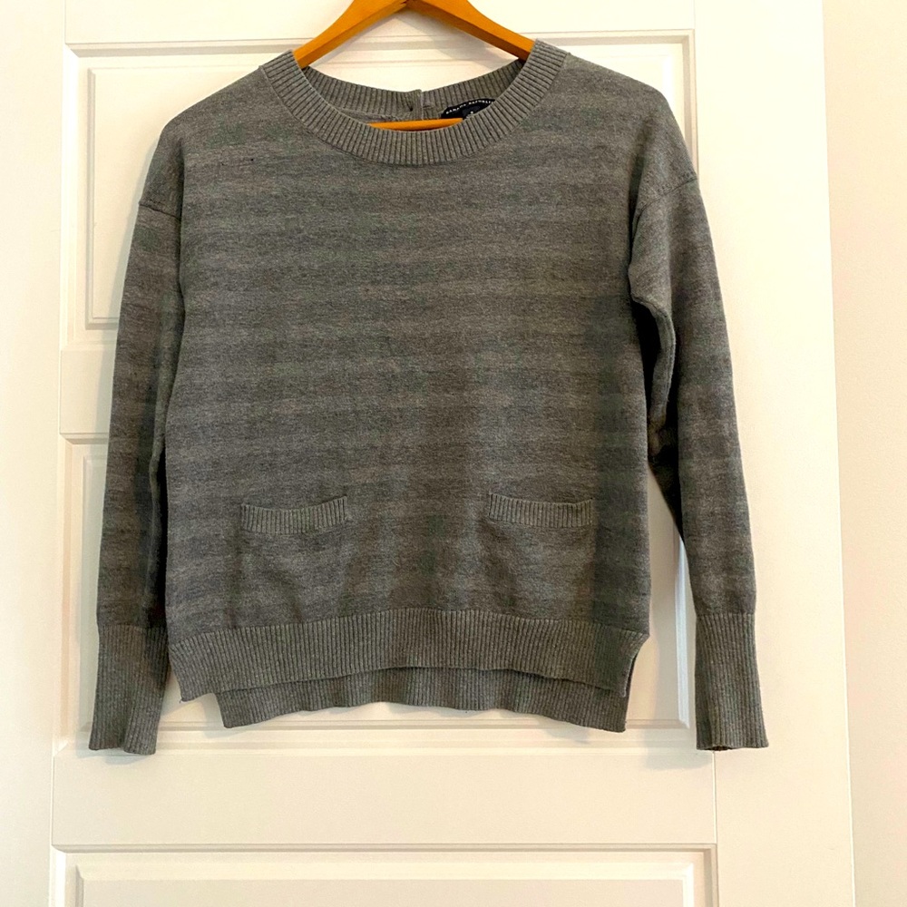 Grey bananas republic sweater